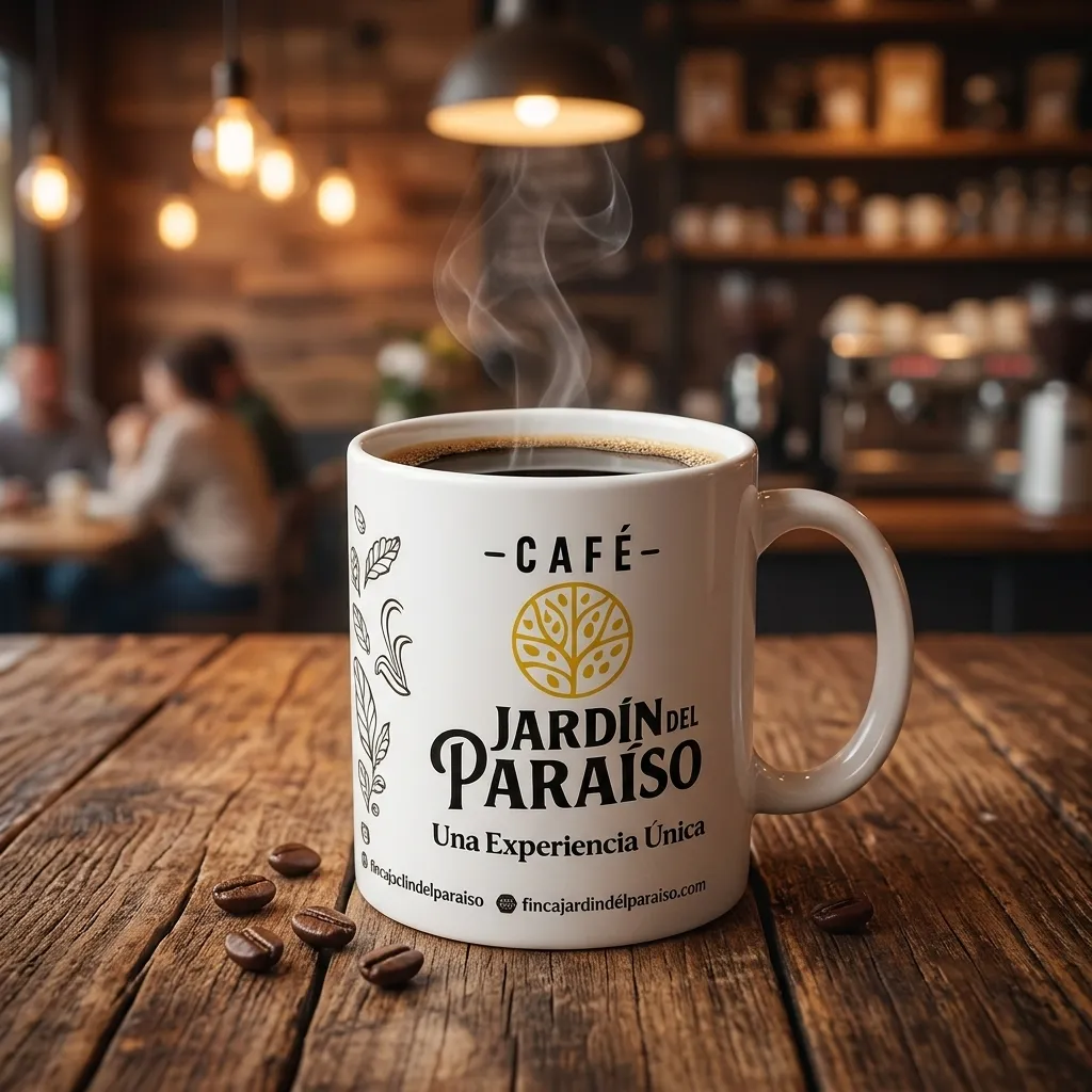 Taza Oficial Café Jardín del Paraíso